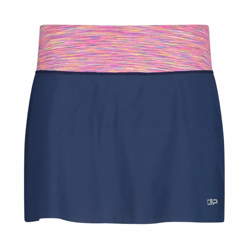 Gonna multifunzione da donna con pantaloncino interno