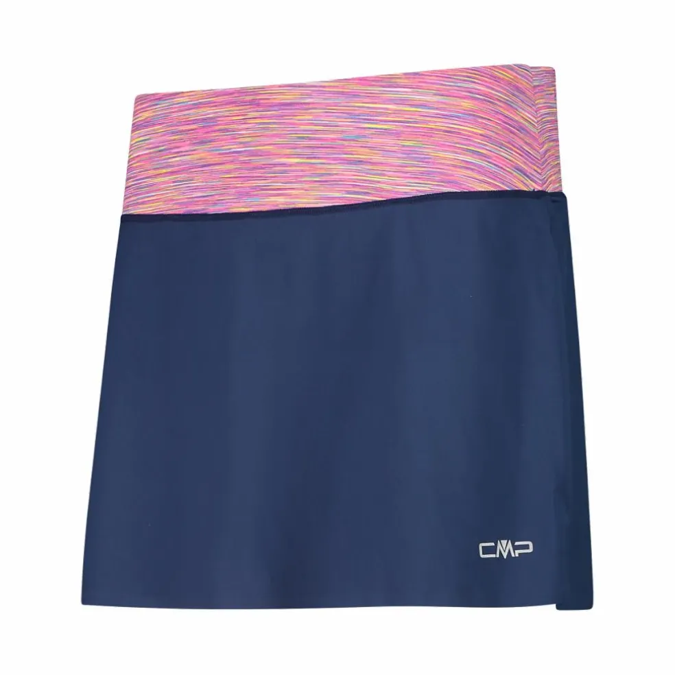 Gonna multifunzione da donna con pantaloncino interno