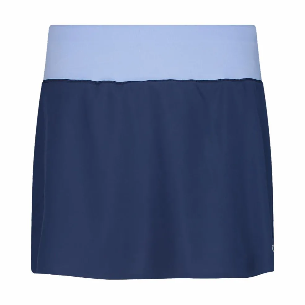 Gonna multifunzione da donna con pantaloncino interno