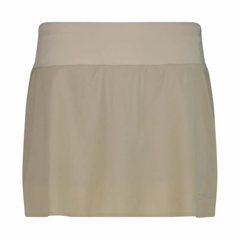 Gonna multifunzione da donna con pantaloncino interno