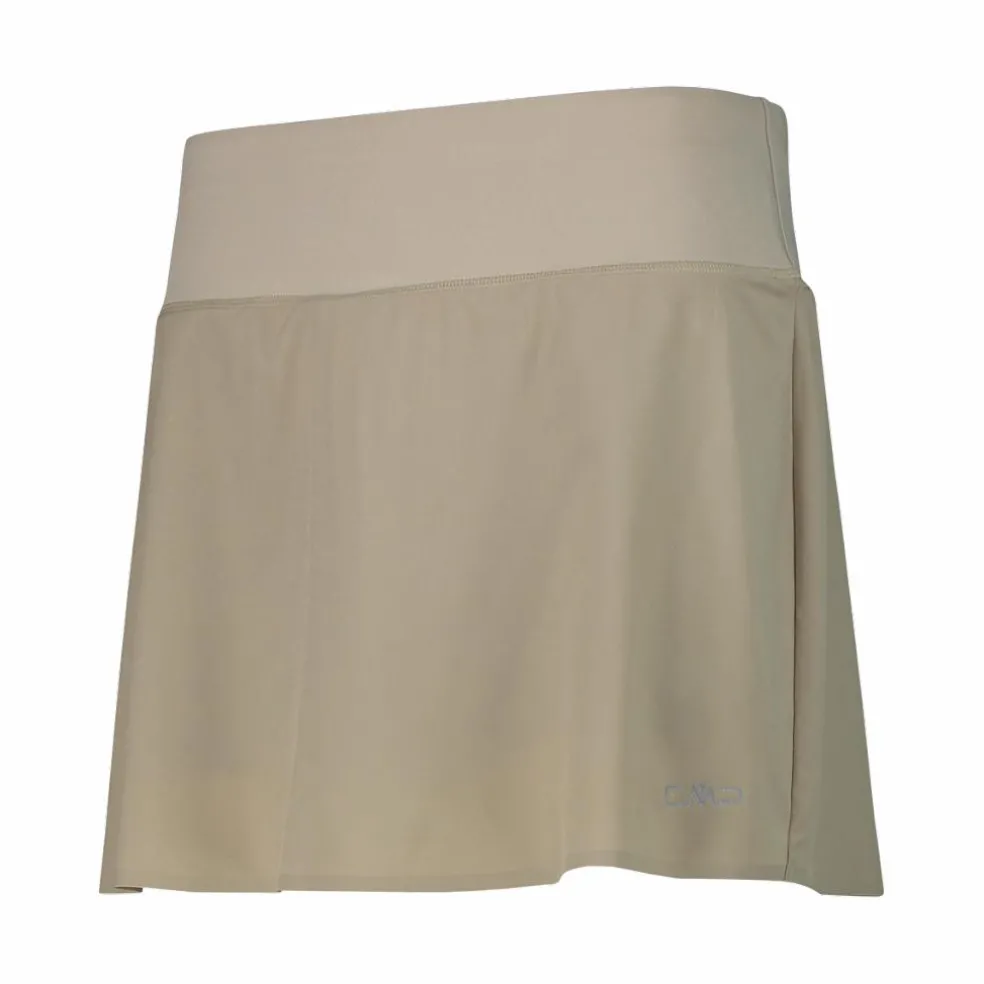 Gonna multifunzione da donna con pantaloncino interno
