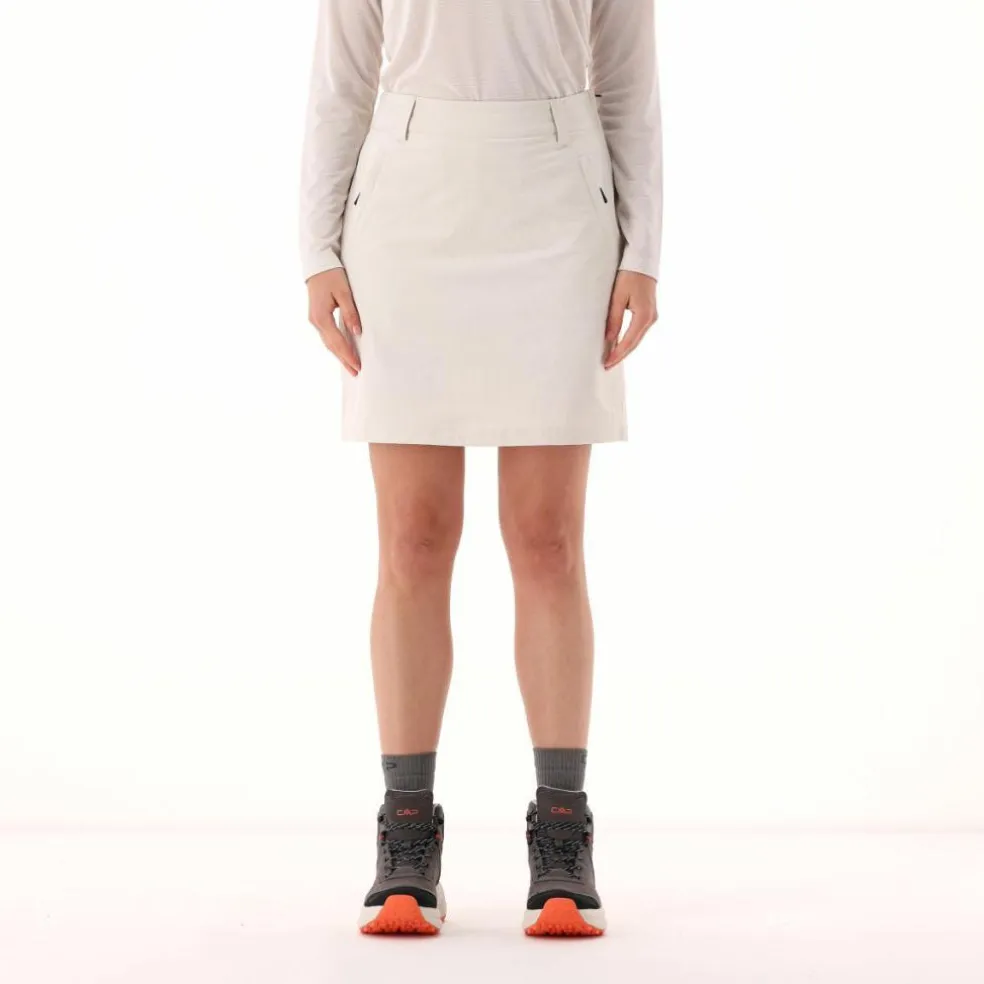 Gonna outdoor in tessuto traspirante da donna