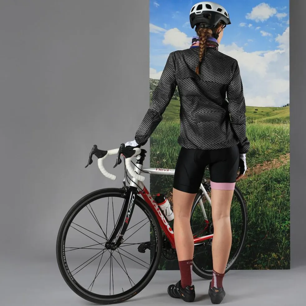 Guanti da ciclismo in lycra antiscivolo da donna