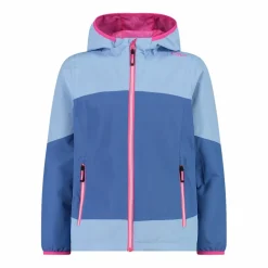 Guscio da bambina in ripstop bicolor