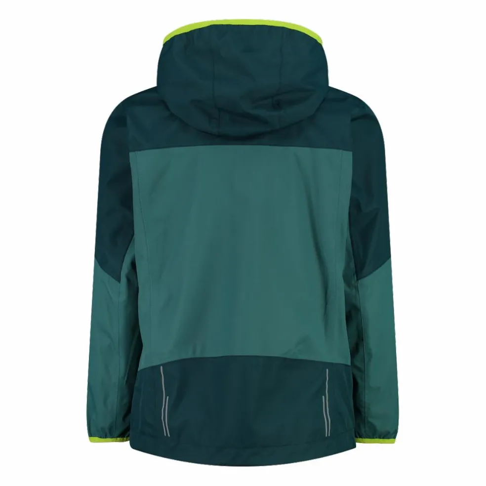 Guscio da bambino in ripstop bicolor