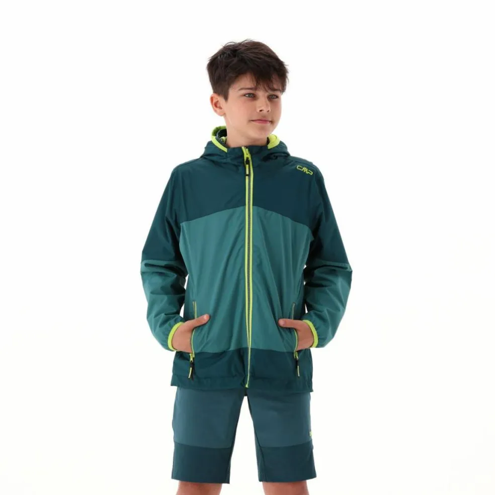 Guscio da bambino in ripstop bicolor