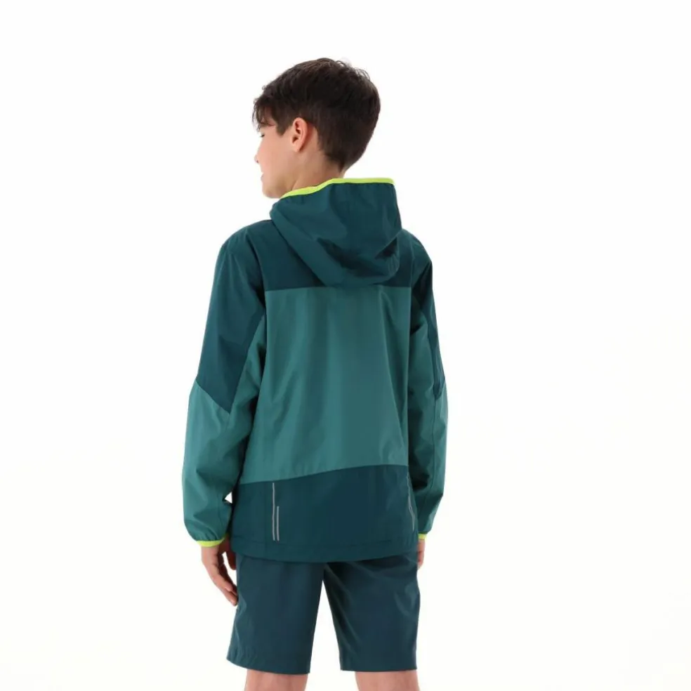 Guscio da bambino in ripstop bicolor