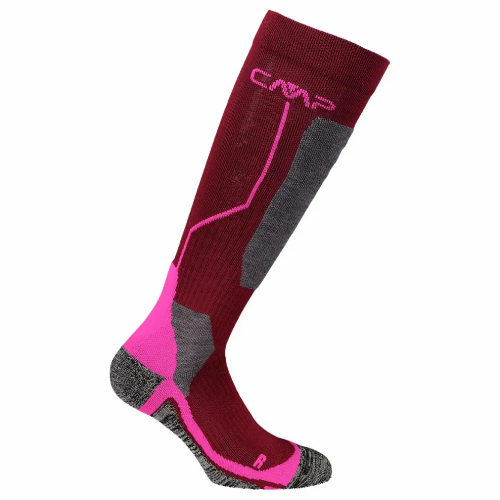 Kids wool ski sock