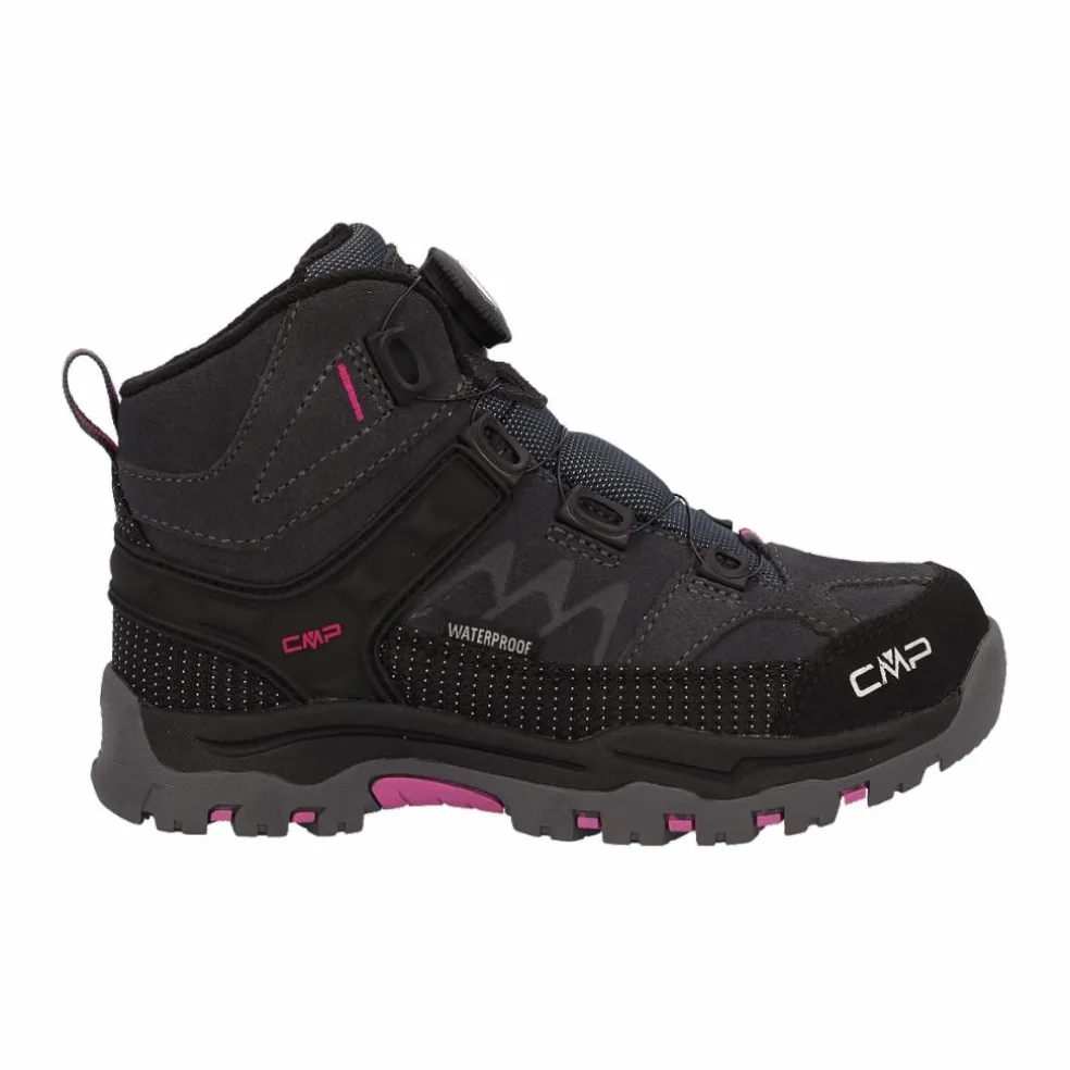 Kiruna Mid FitGo fleece WP scarpe trekking da bambino
