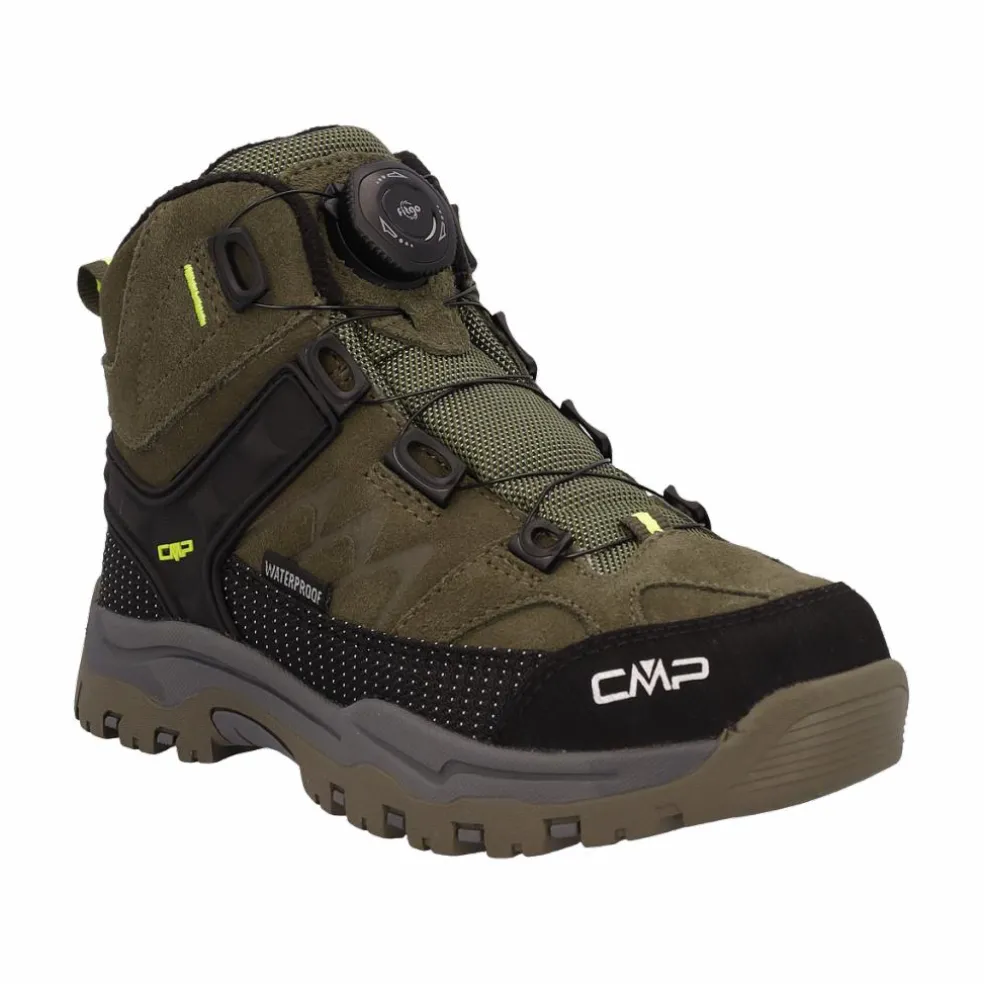 Kiruna Mid FitGo fleece WP scarpe trekking da bambino