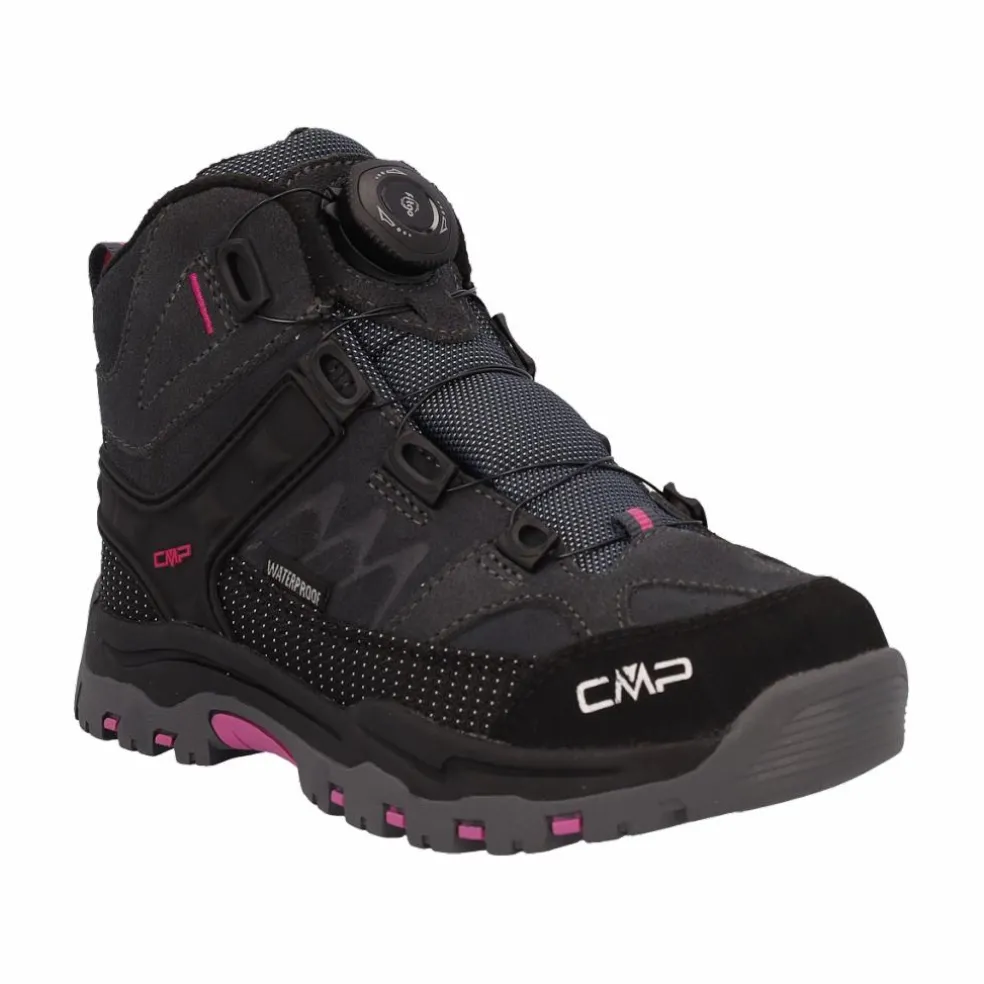 Kiruna Mid FitGo fleece WP scarpe trekking da bambino