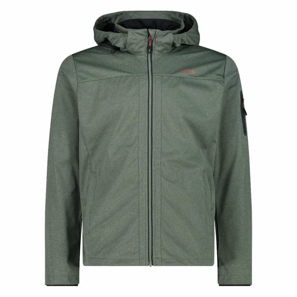 Light Softshell mèlange da uomo