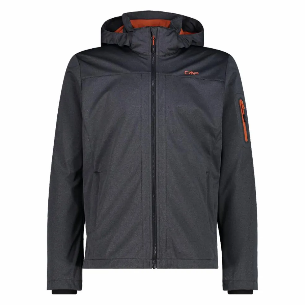 Light Softshell mèlange da uomo