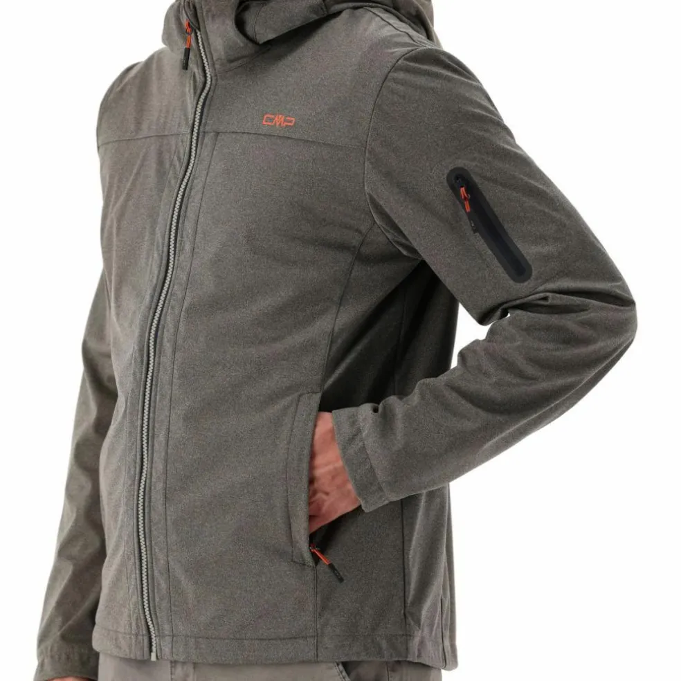 Light Softshell mèlange da uomo