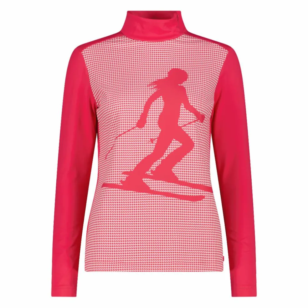 Lupetto Softech da donna stampato