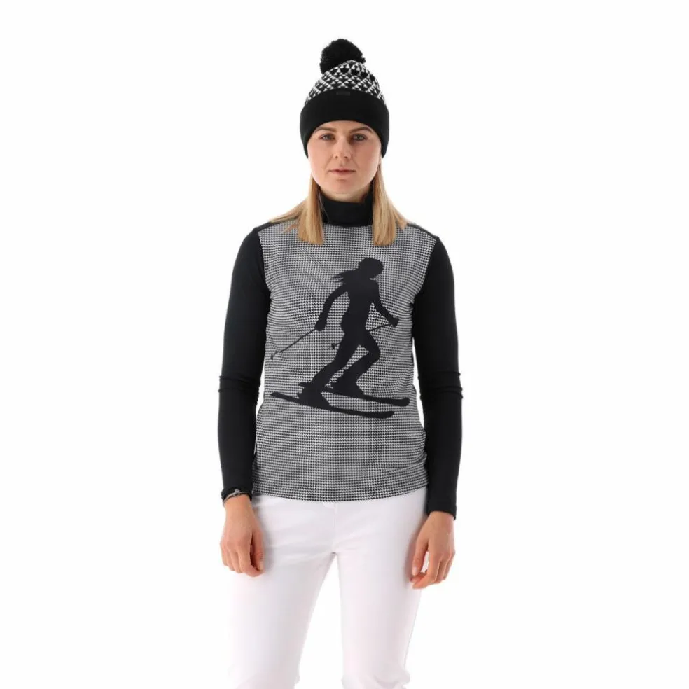 Lupetto Softech da donna stampato