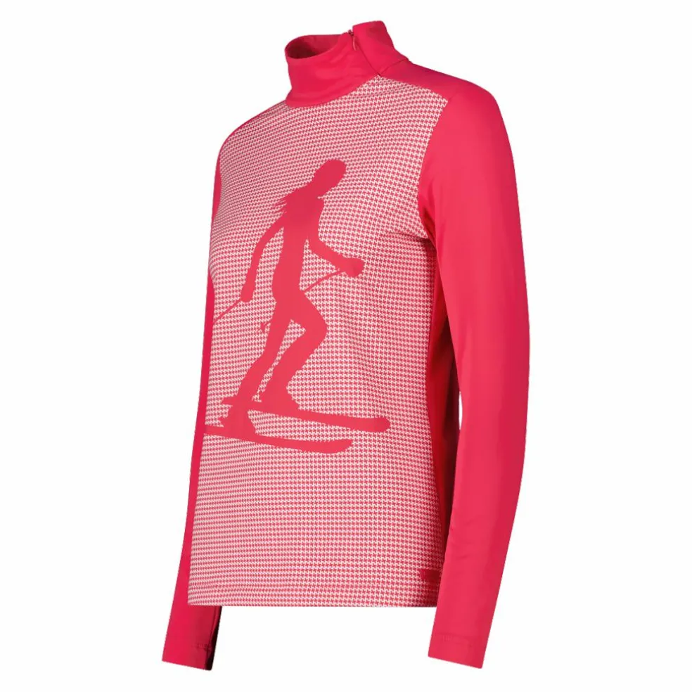 Lupetto Softech da donna stampato
