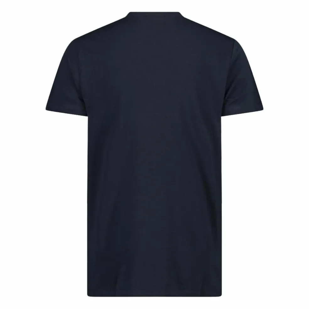 Maglia a maniche corte da donna in cotone elasticizzato con logo