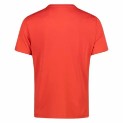 Maglia a maniche corte girocollo da uomo con logo CMP