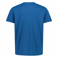 Maglia a maniche corte girocollo da uomo con logo CMP