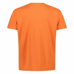 Maglia a maniche corte girocollo da uomo con logo CMP