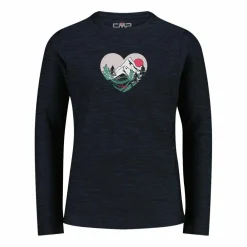 Maglia a maniche lunghe da bambina