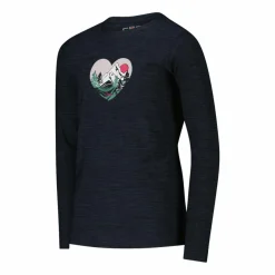 Maglia a maniche lunghe da bambina