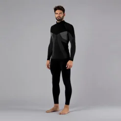 Maglia a maniche lunghe Seamless multifunzionale da uomo