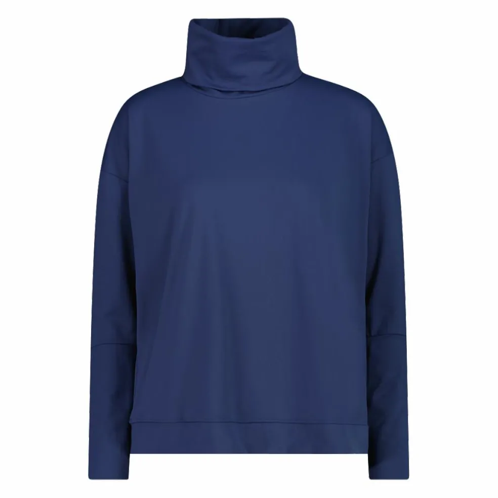 Maglia da donna maniche lunghe con collo a dolcevita