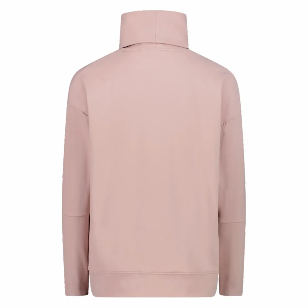 Maglia da donna maniche lunghe con collo a dolcevita