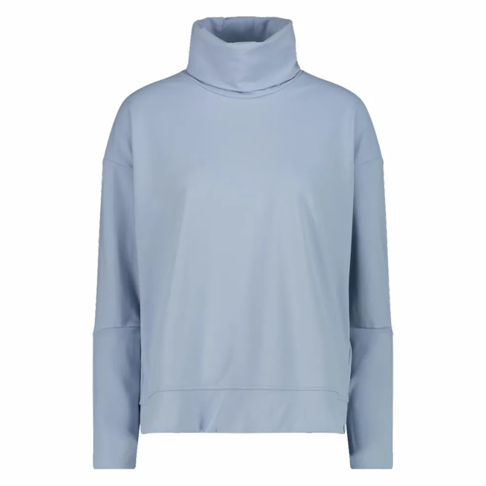 Maglia da donna maniche lunghe con collo a dolcevita