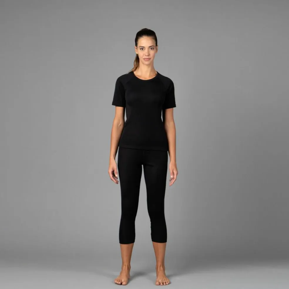Maglia intima a maniche corte da donna