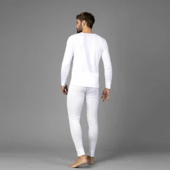 Maglia intima a maniche lunghe da uomo girocollo