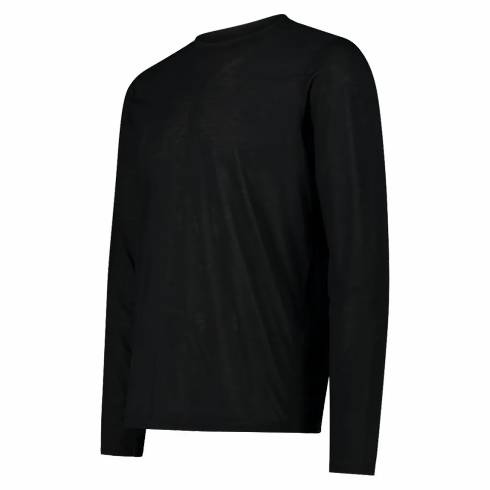 Maglia intima tecnica da uomo a maniche lunghe Girocollo