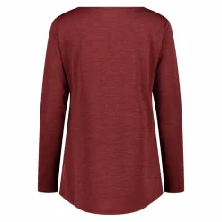 Maglia leggera da donna in jersey melange