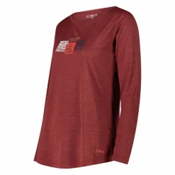 Maglia leggera da donna in jersey melange