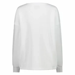 Maglia Manica Lunga in Light French Terry Stretch da Donna