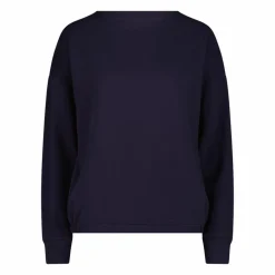 Maglia Manica Lunga in Light French Terry Stretch da Donna