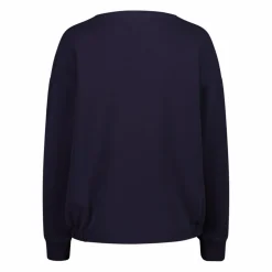 Maglia Manica Lunga in Light French Terry Stretch da Donna