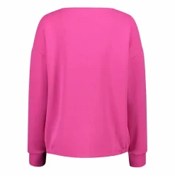 Maglia Manica Lunga in Light French Terry Stretch da Donna