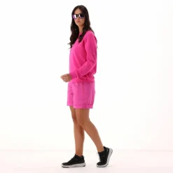 Maglia Manica Lunga in Light French Terry Stretch da Donna