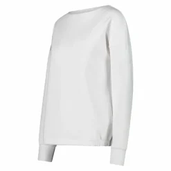 Maglia Manica Lunga in Light French Terry Stretch da Donna