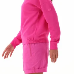 Maglia Manica Lunga in Light French Terry Stretch da Donna