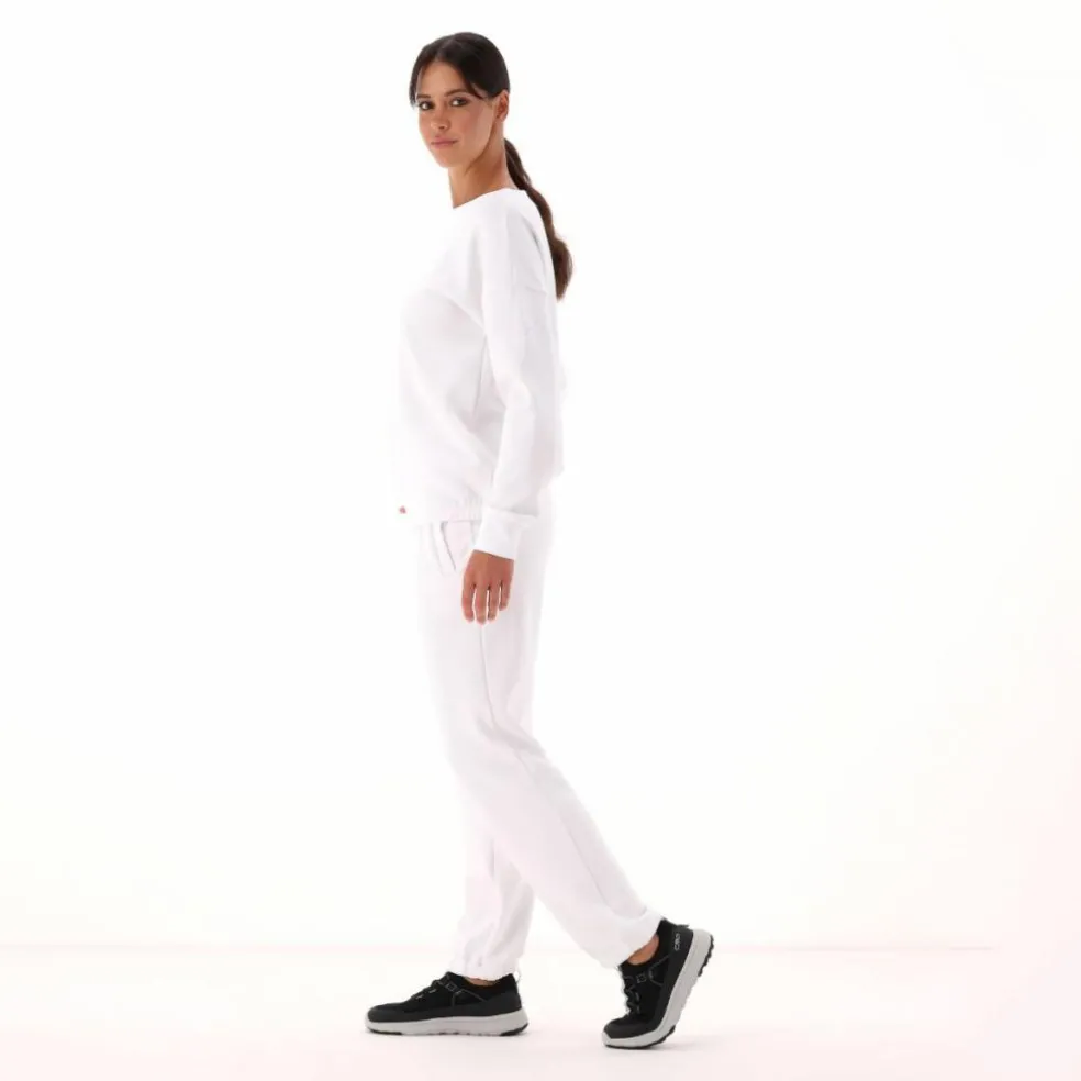 Maglia Manica Lunga in Light French Terry Stretch da Donna