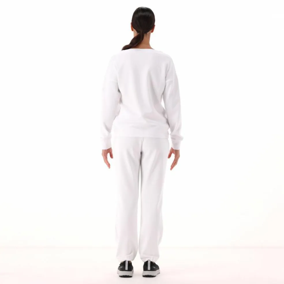Maglia Manica Lunga in Light French Terry Stretch da Donna