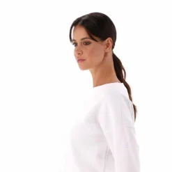 Maglia Manica Lunga in Light French Terry Stretch da Donna