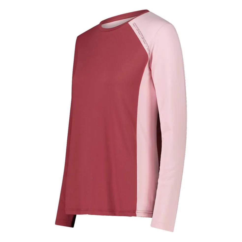 Maglia tecnica a maniche lunghe da donna