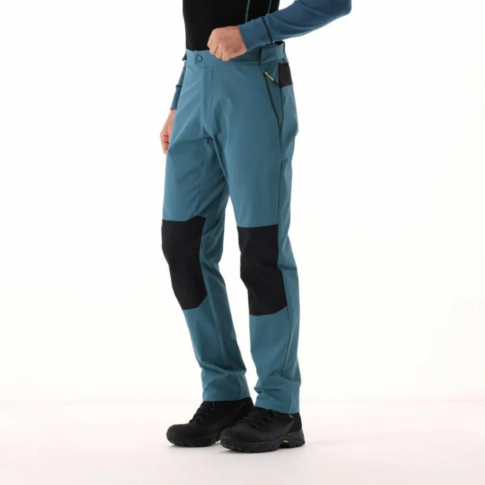 Maglia termica a maniche lunghe in merino con mezza zip da uomo Unlimitech