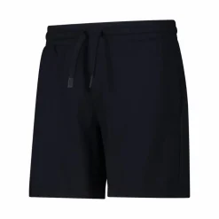 Pantaloncini elasticizzati da donna in cotone french terry