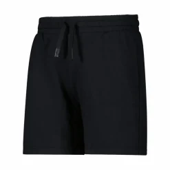 Pantaloncini elasticizzati da donna in cotone french terry